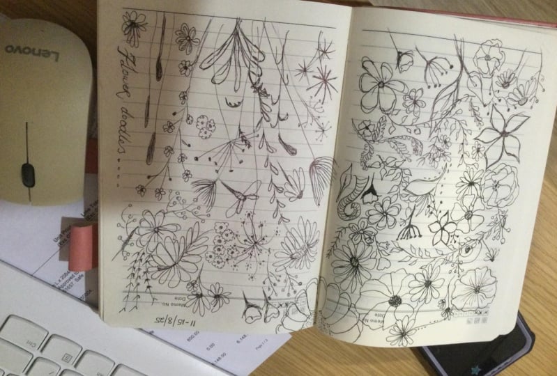 Flower journal