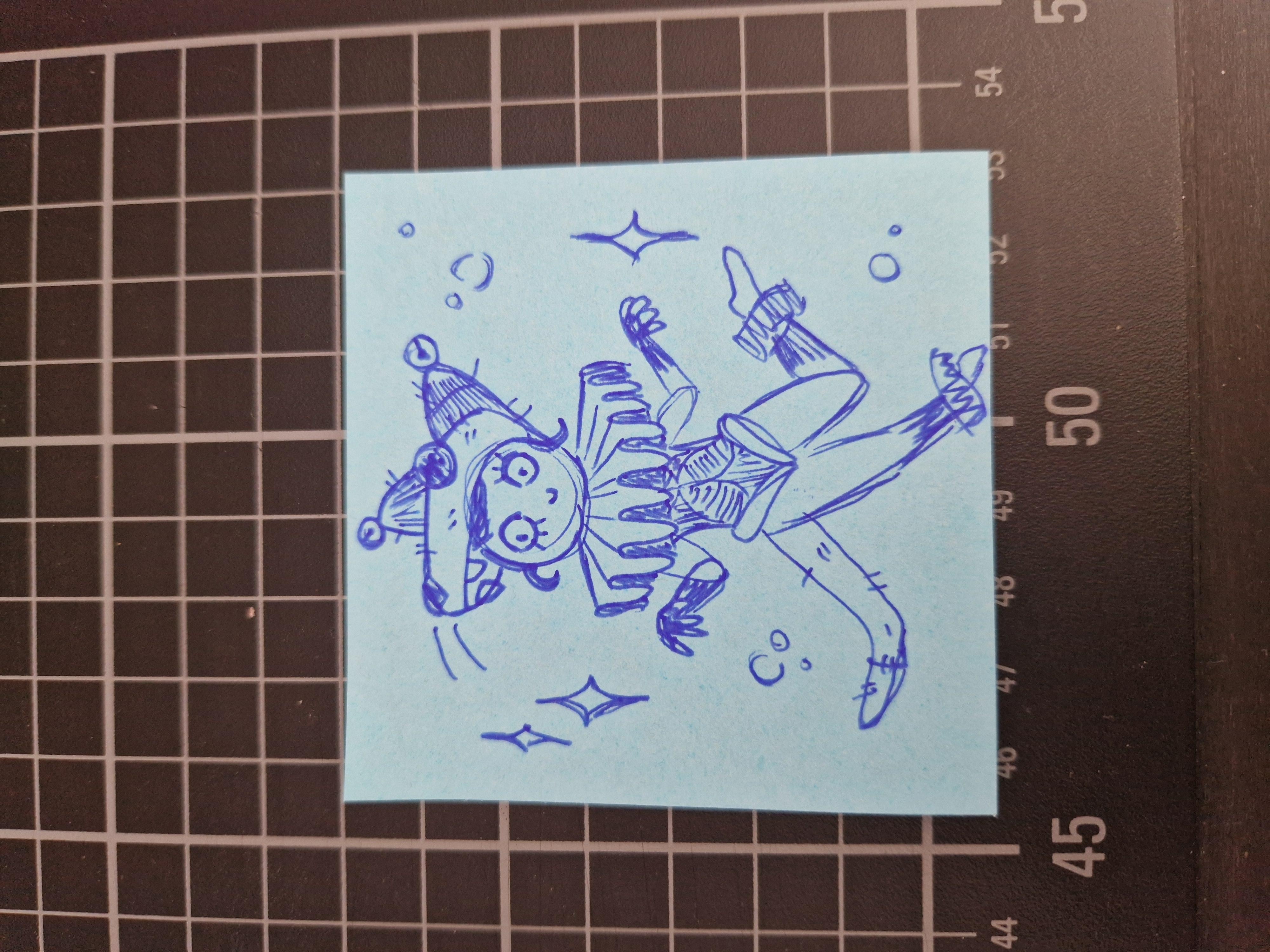 Extraordinary Possum-Clown - student project
