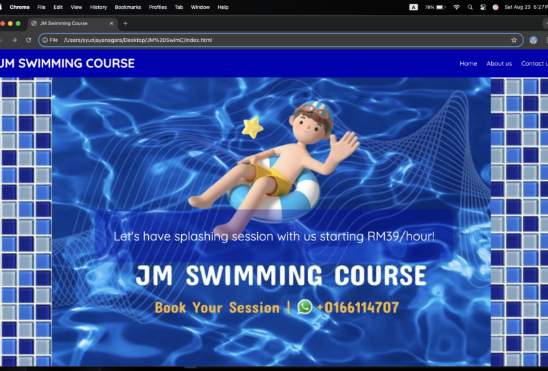 JM Swimming Course Project