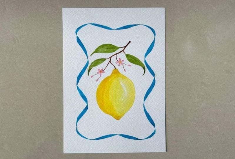 Paint delightful postcards