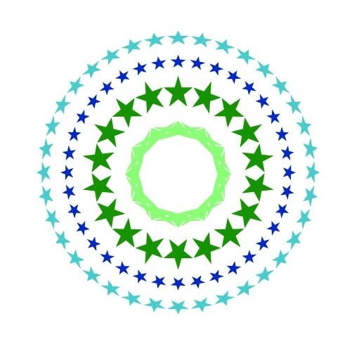 Circle of Stars - student project