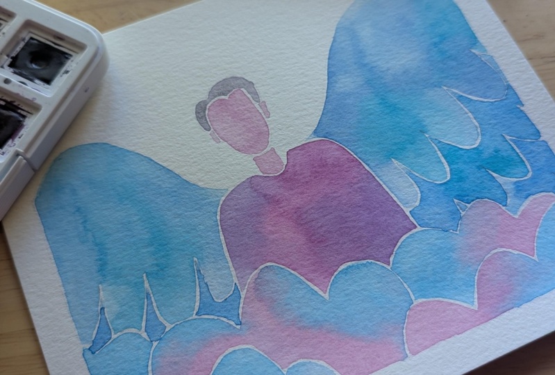 Watercolor heaven