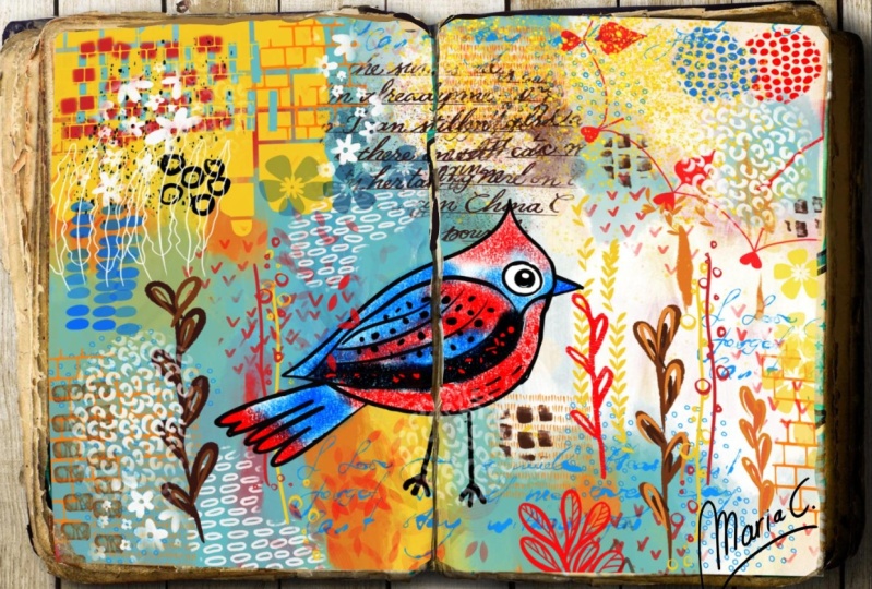 Dolores’ Mixed media!!