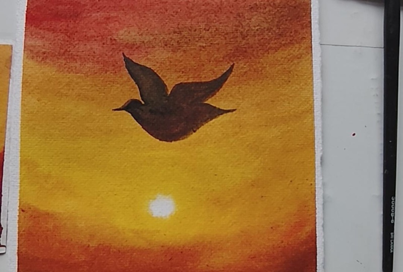 Sunset scene