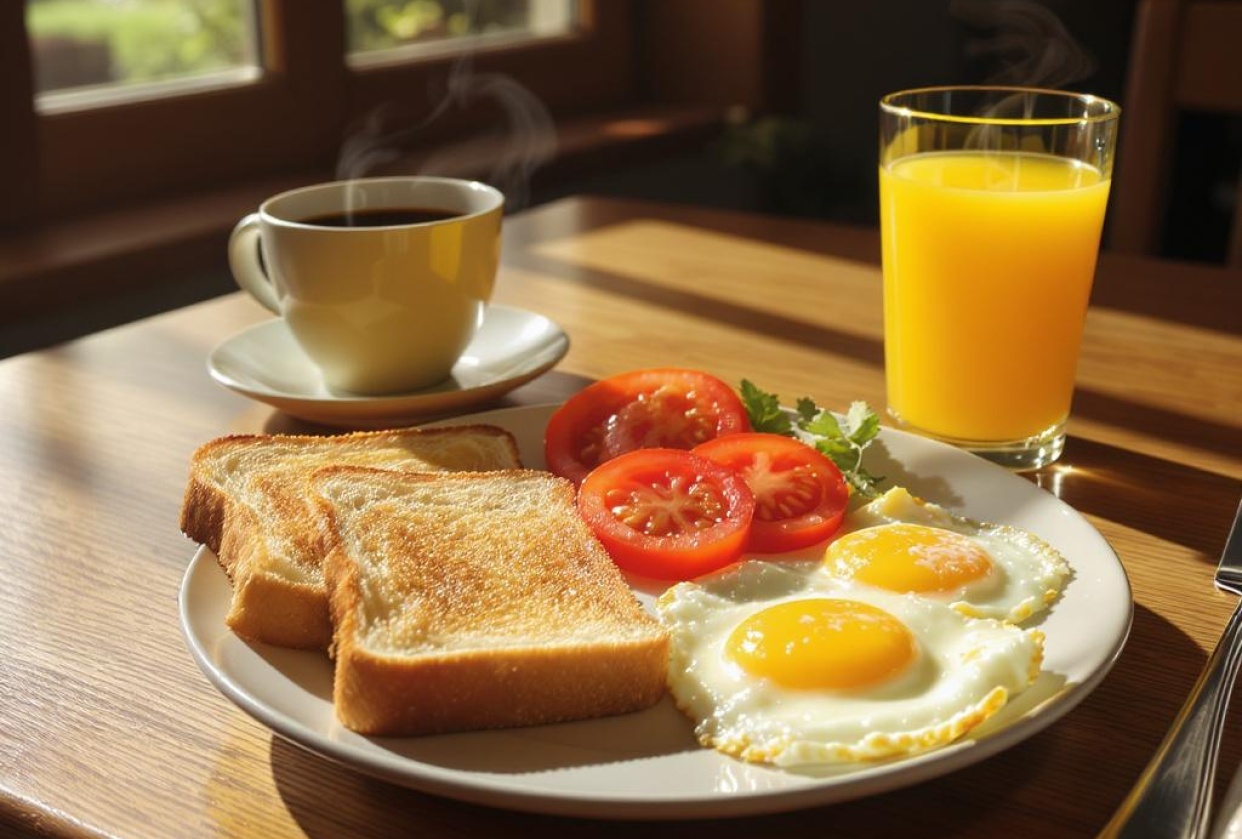 An American Breakfast - Dall-E