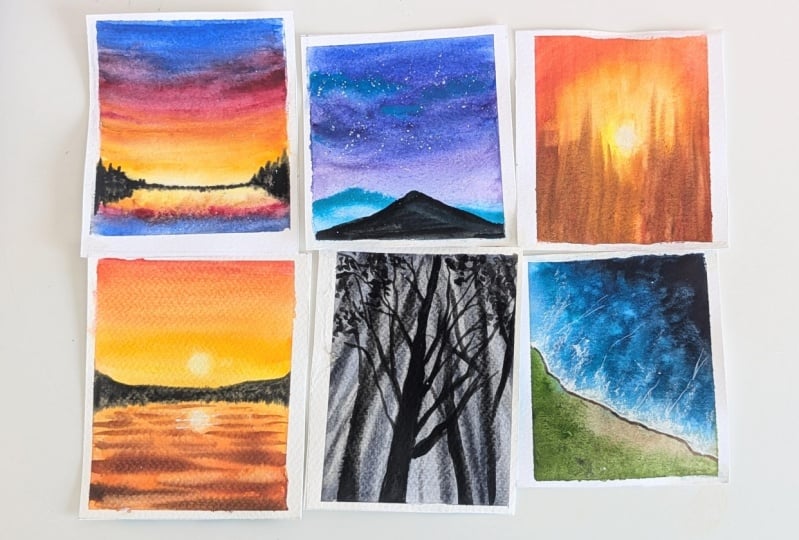 Master Wet-on-Wet Technique in Watercolors – Easy Guided Lessons