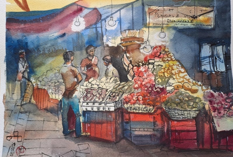 Mumbai Sketch