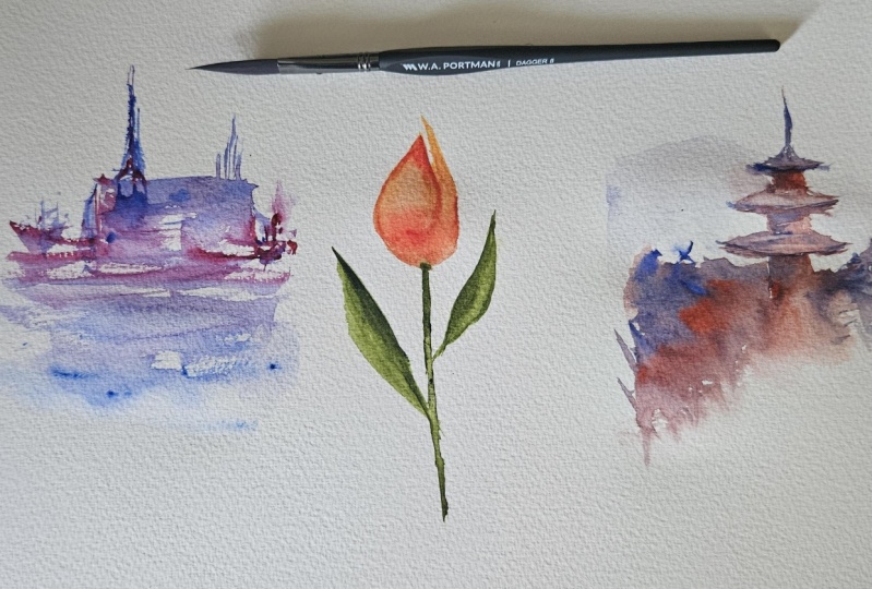 Dagger brush loose w/c