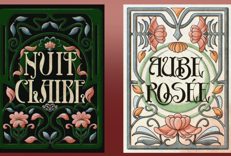Art Nouveau Poster Series