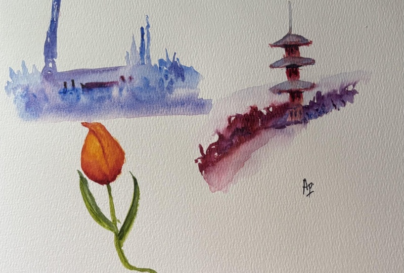 Using a dagger brush