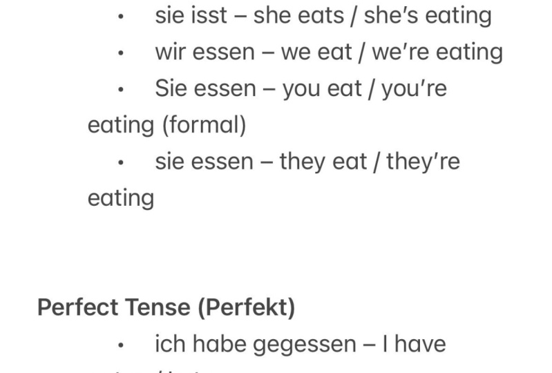 Verb project