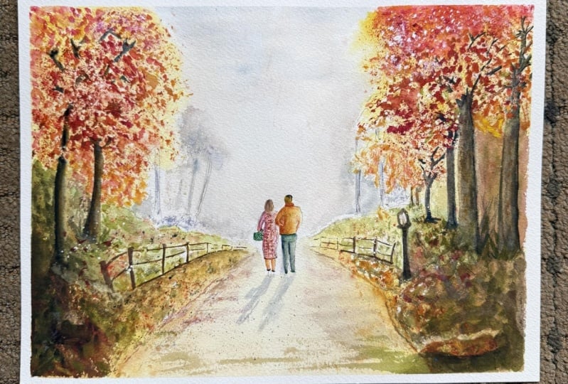 Couple in Fall