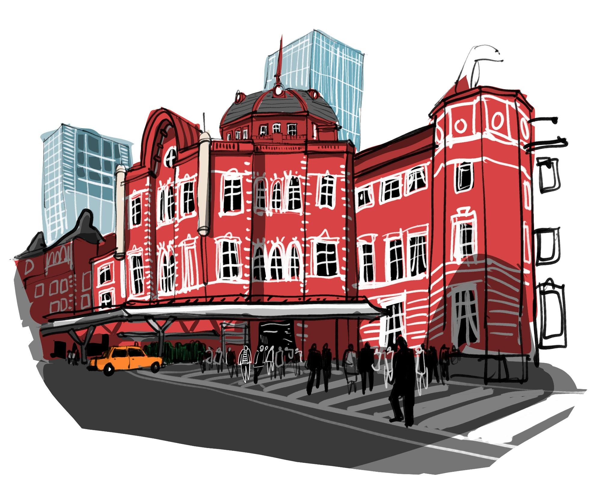 Train station - student project