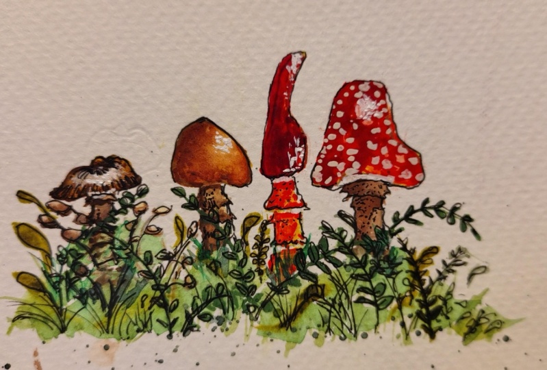 Popping Mushrooms