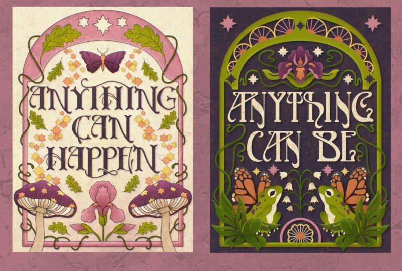 Art Nouveau + Shel Silverstein, Part 2!