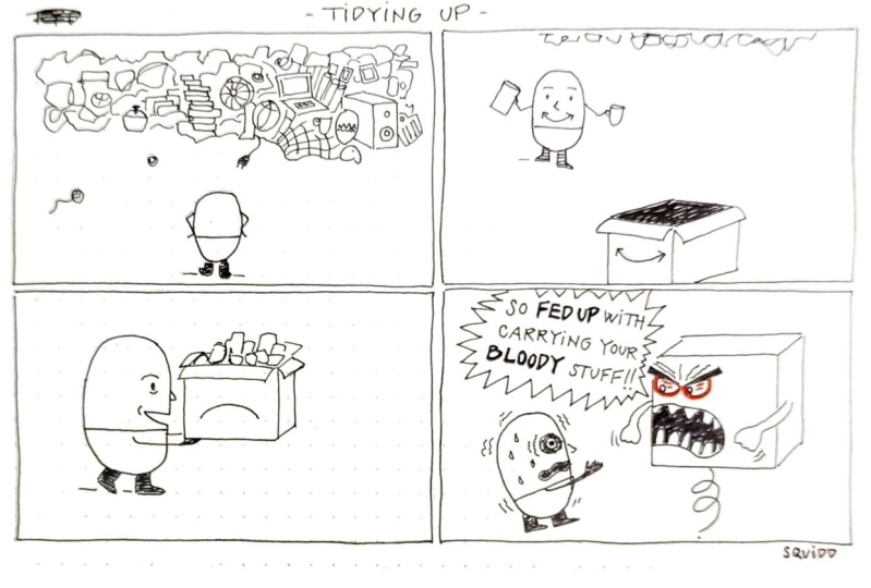 Tidying up