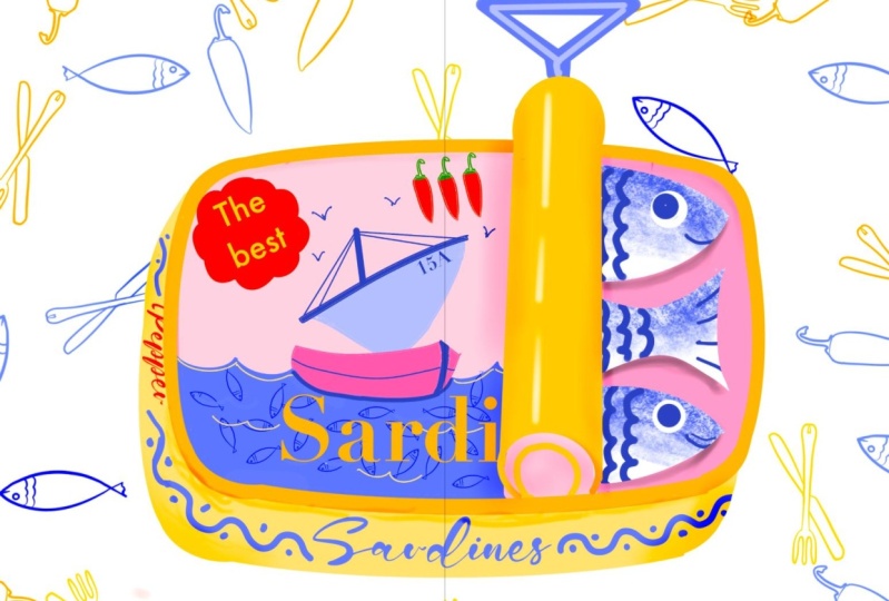 Sardine tin