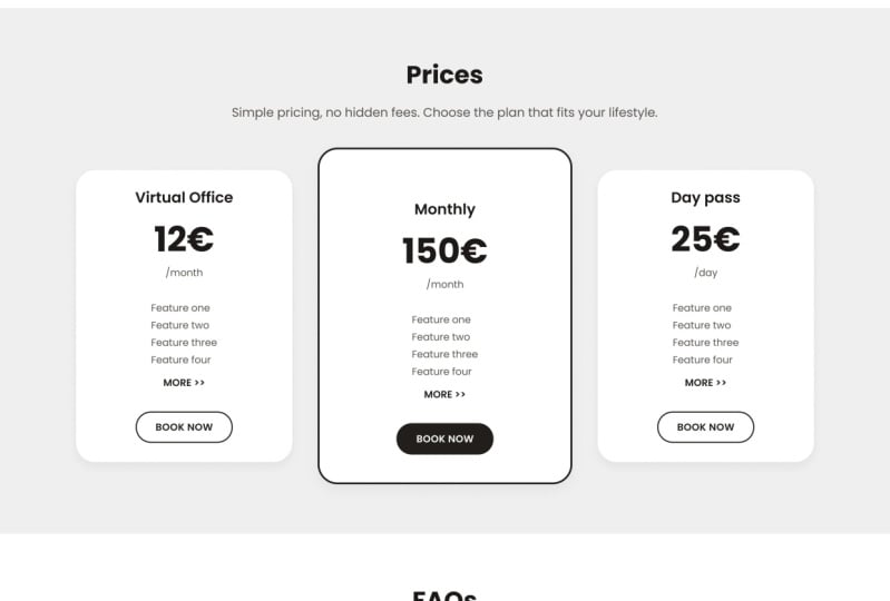 UX Wireframes