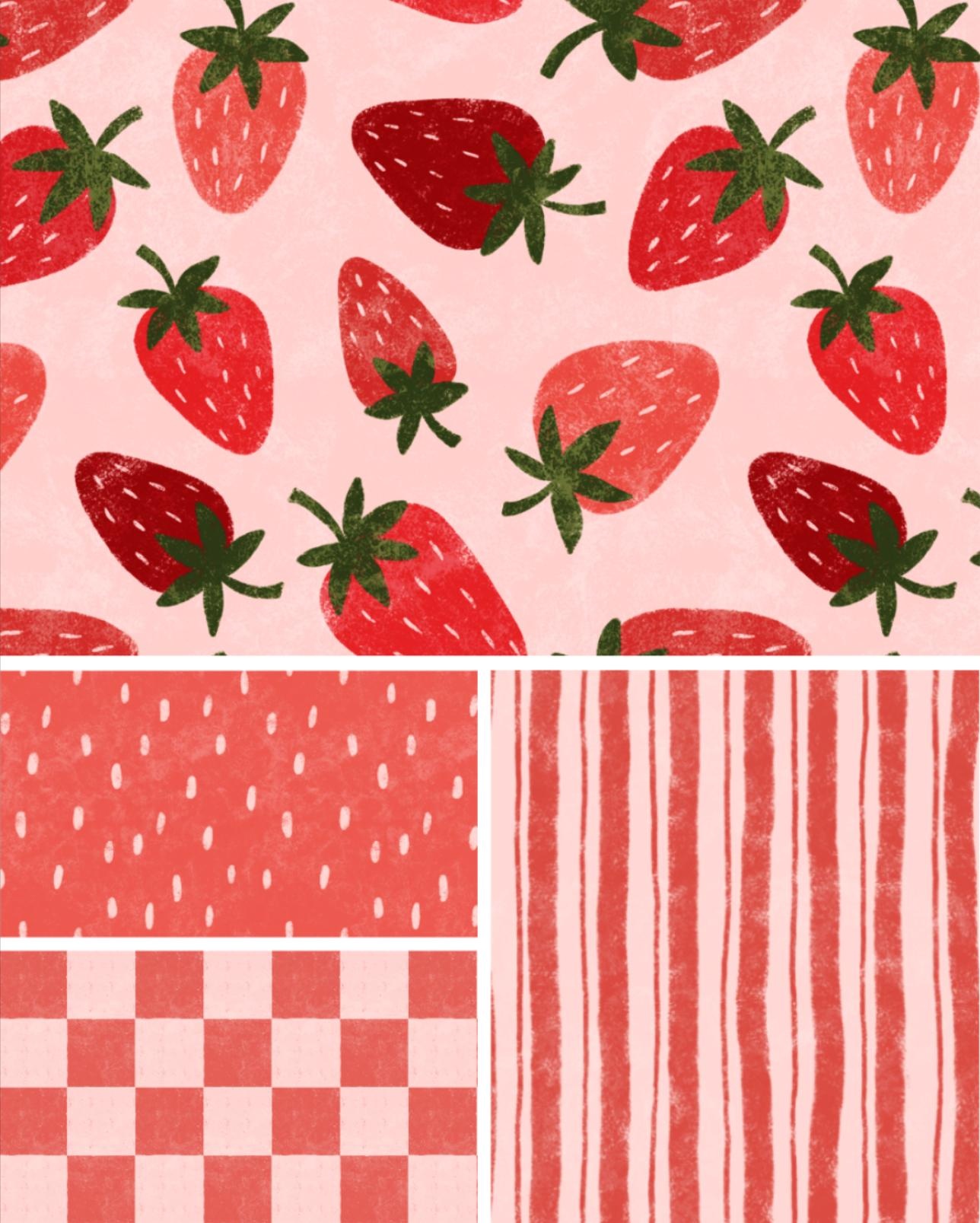 Summer & Strawberries 🍓 - student project