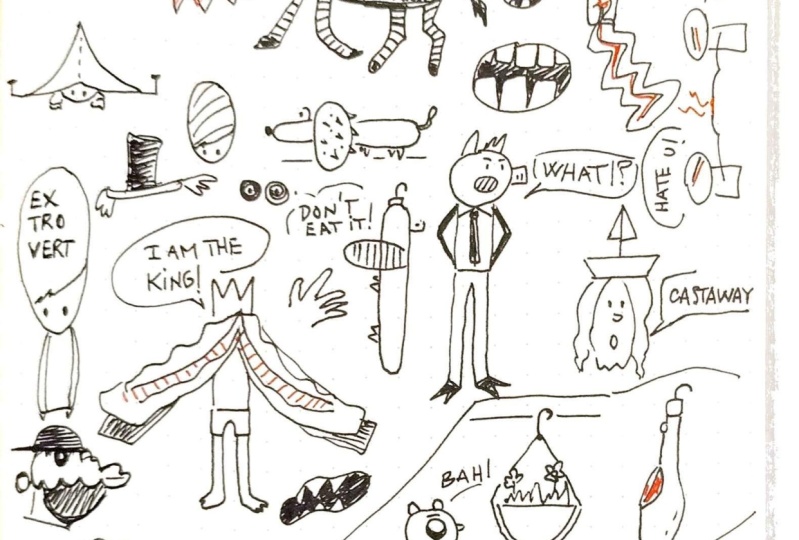 Doodle sheet x 2