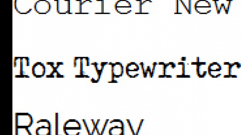 My Favorite Fonts