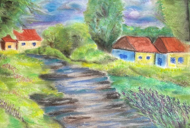 Dreamy Countryside Scenery