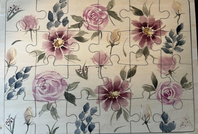 Puzzle flowers