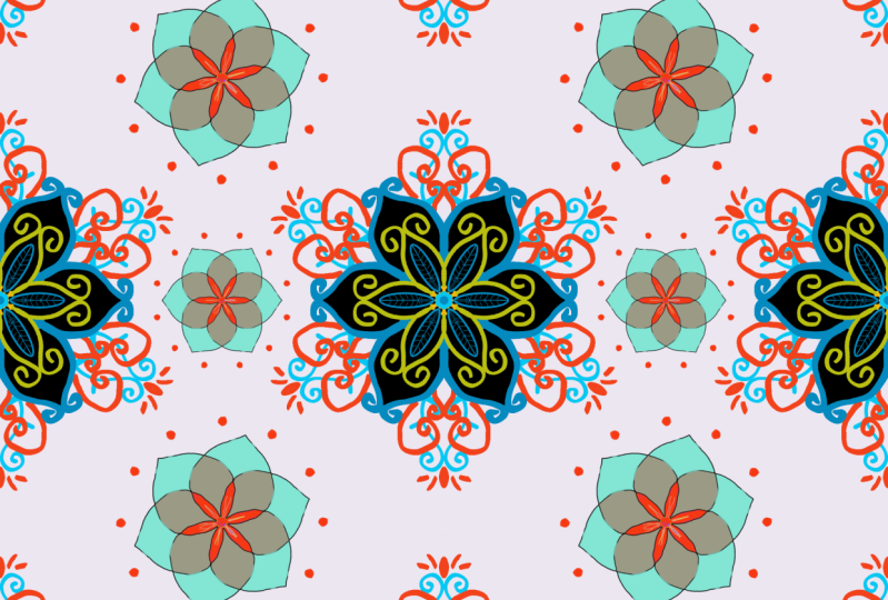 Fresco Mandala