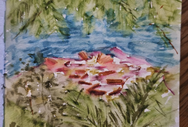 Sketch with markers 091125