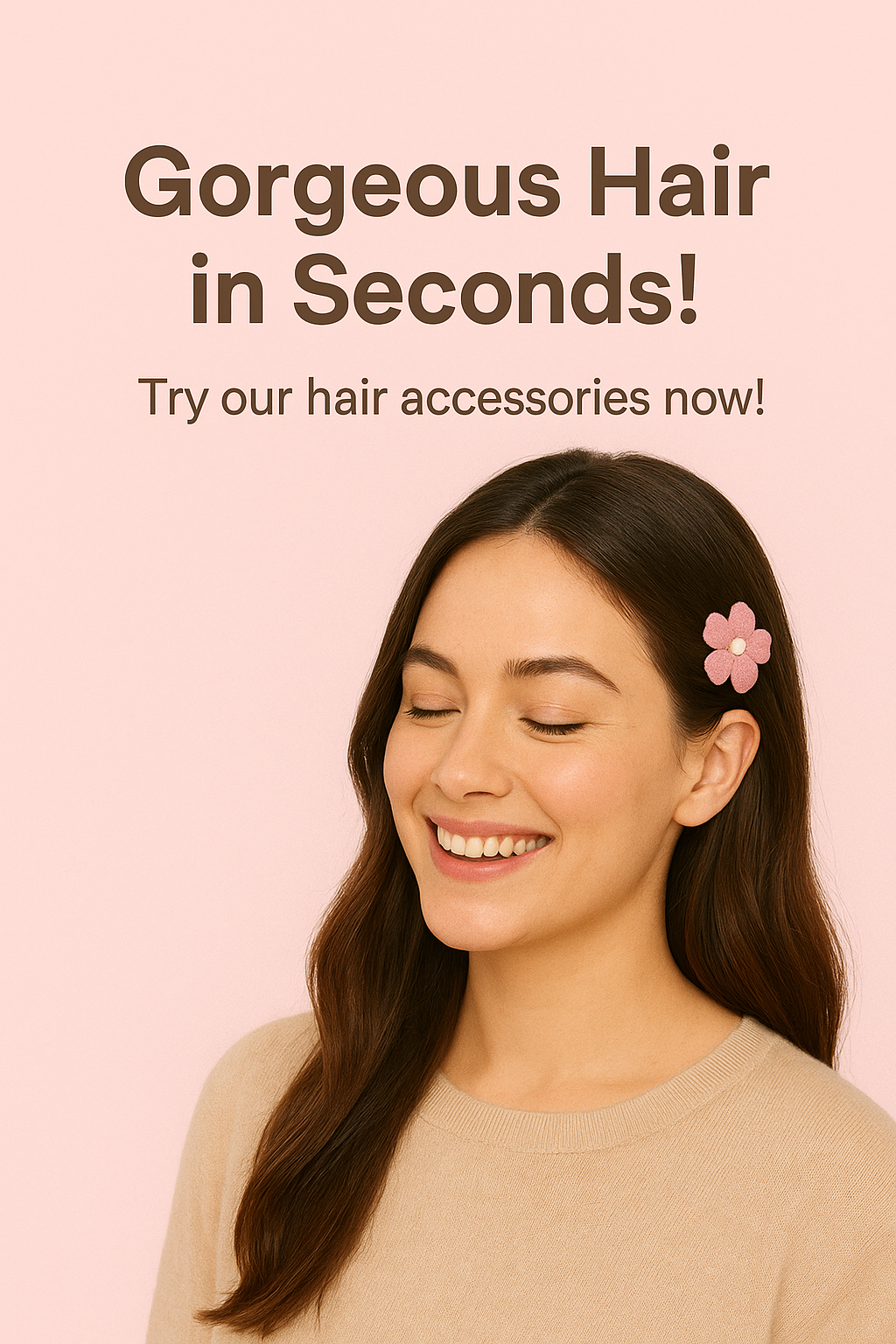 Hair accessories 🌸💖 - student project