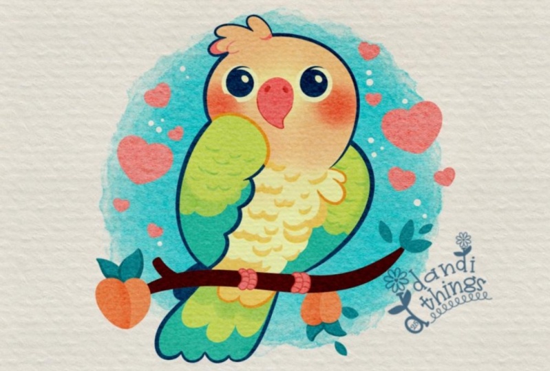 Prismatic Parrot