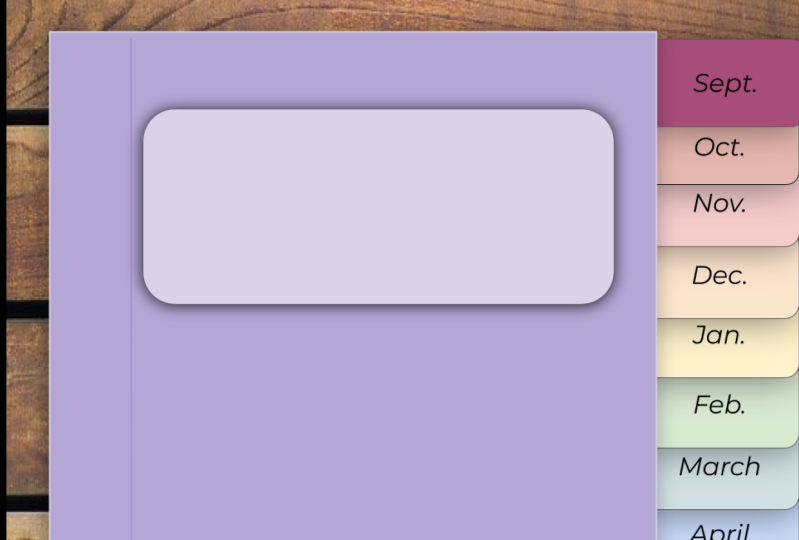 My planner