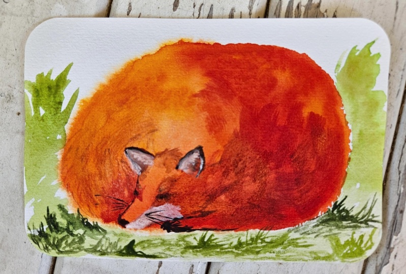 Overly Fluffy Fox