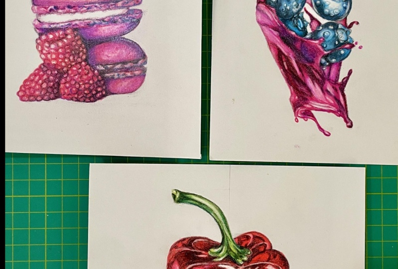 Colored Pencil Drawing