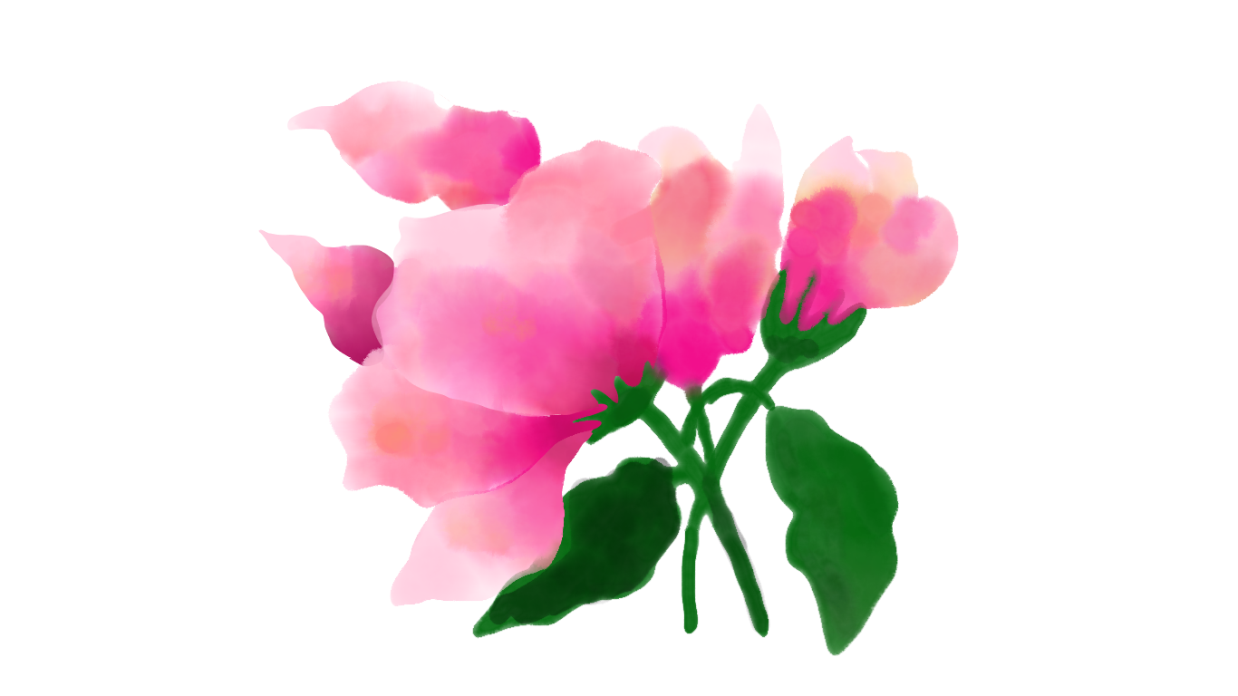 Watercolor Leaf - student project