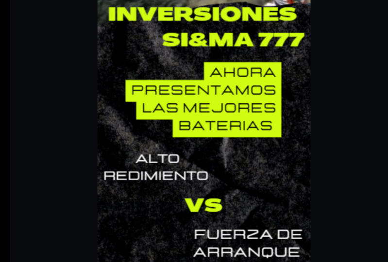 INVERSIONES SI&MA 777