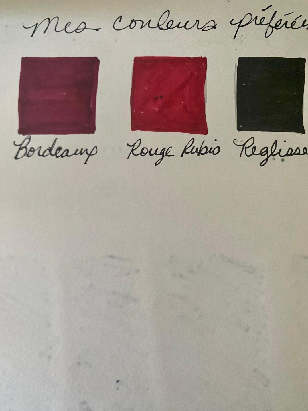 Mes Couleurs Preferee - student project