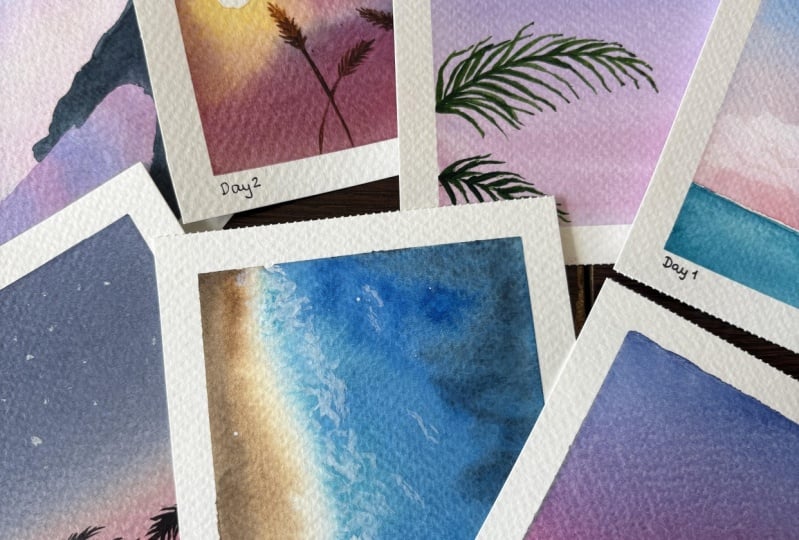 Summer polaroids