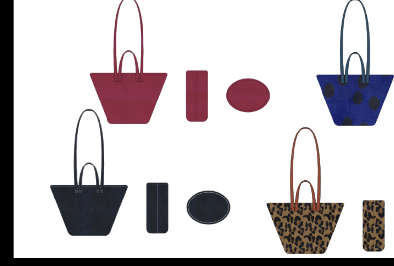 2 TOTE BAGS Concept CAD