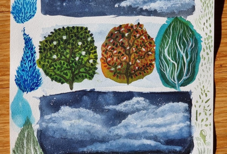 Playing with nature textures