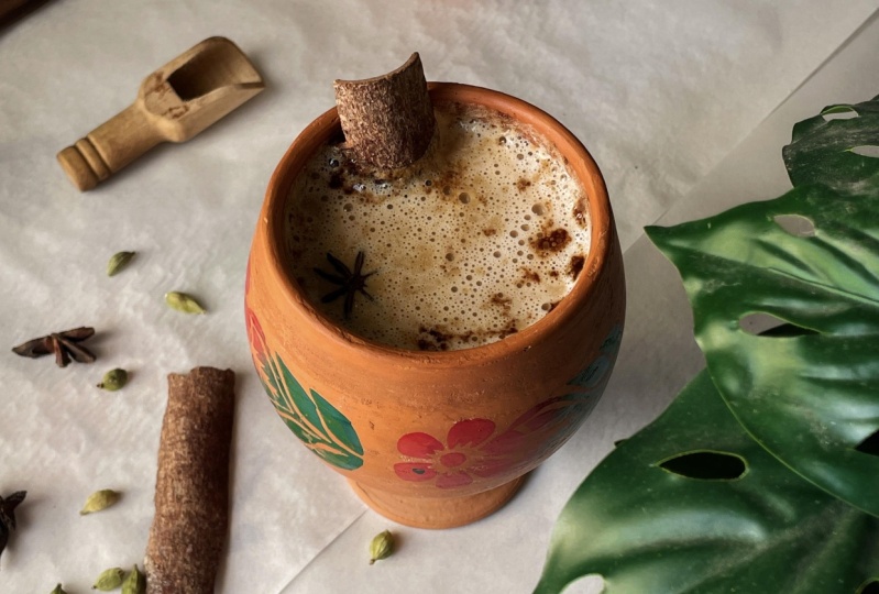 Cozy cappuccino