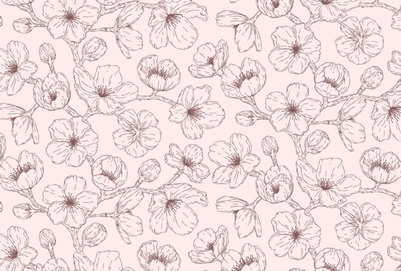 Cherry Blossom Pattern