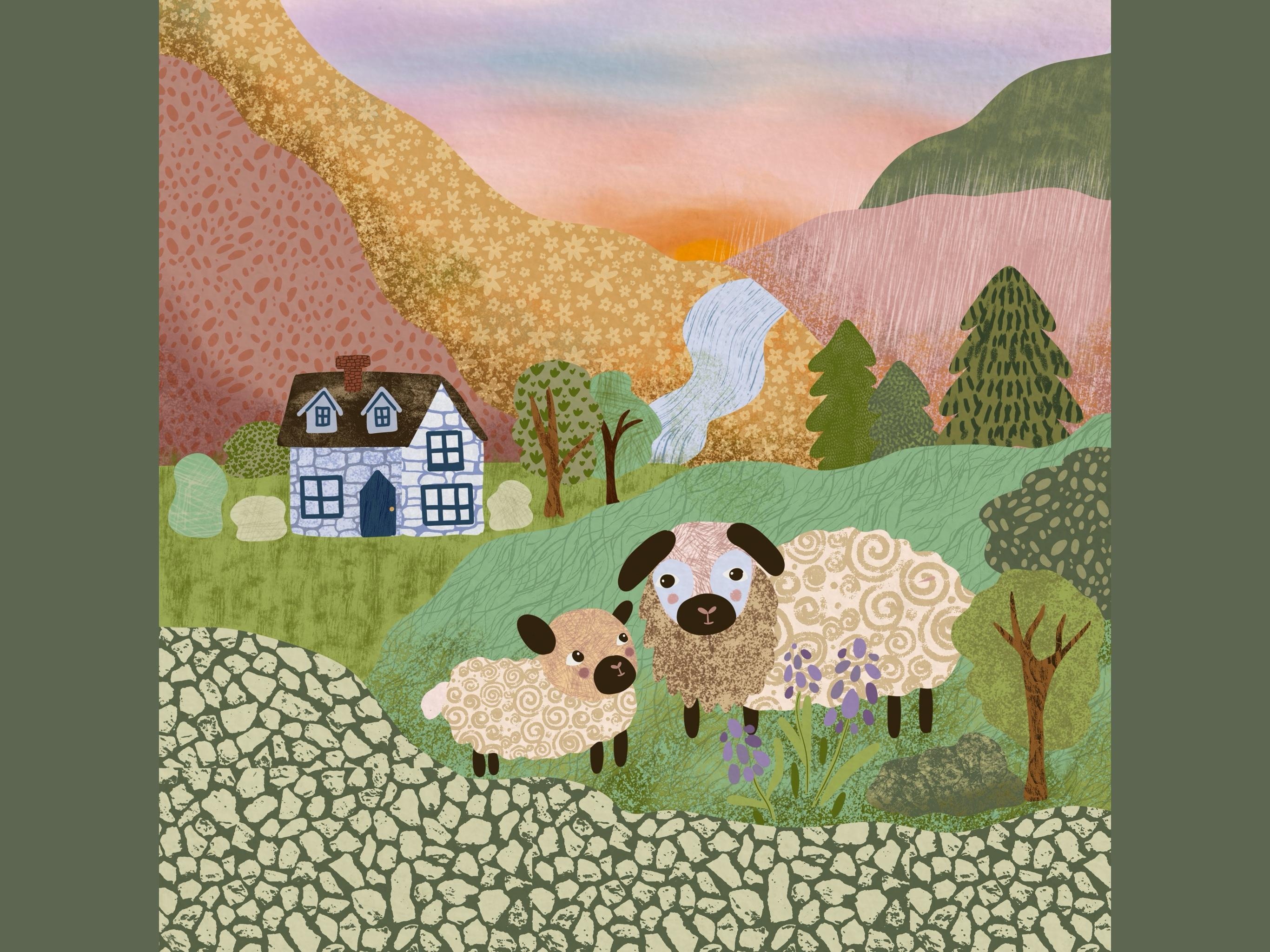 Scottish Sheep - student project