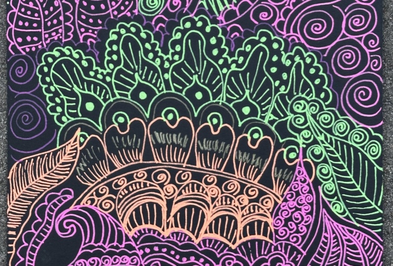 Meditative Rainbow Patterns