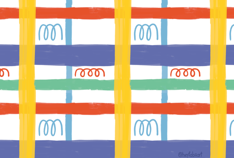Grid Seamless Patterns