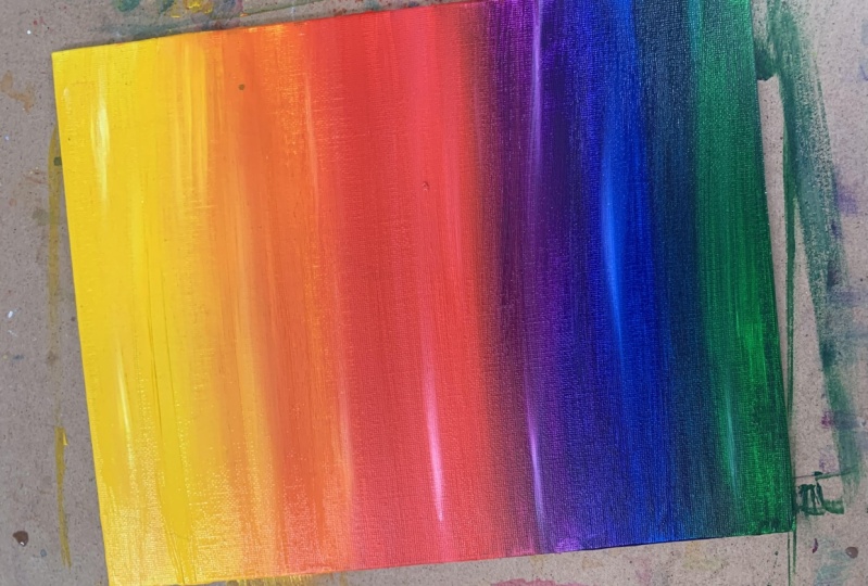 Rainbow blending