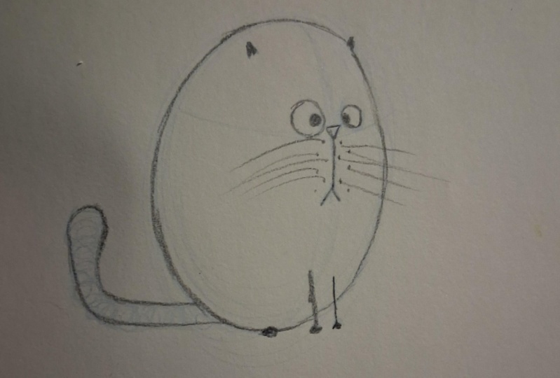 Cartoon cat