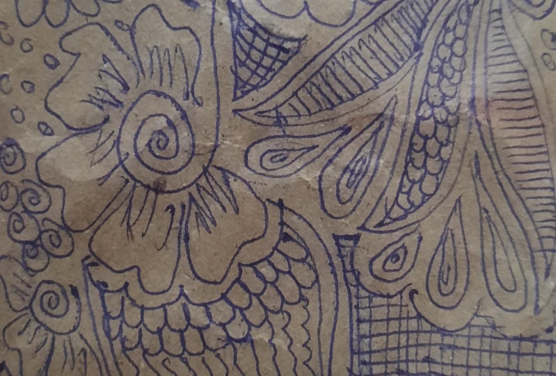 heena inspired meditative doodle