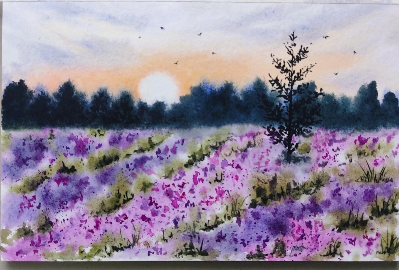 Atmospheric Landscapes: 7-Day Painting Challenge | Paint Mist, Meadow, Lakes, Re