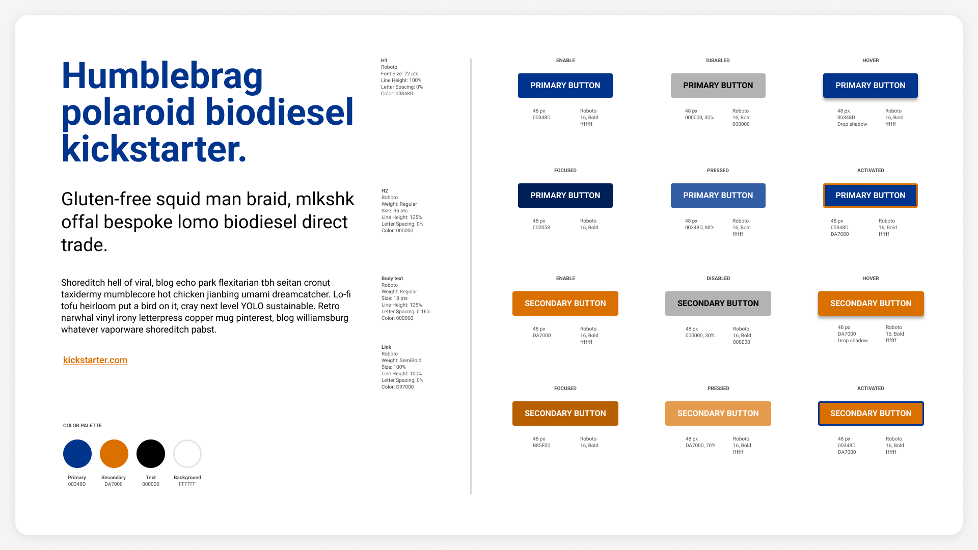 Web Accessibility - student project